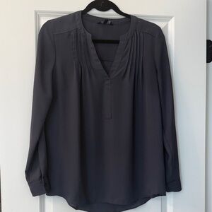 Simply Vera Vera Wang Charcoal Blouse